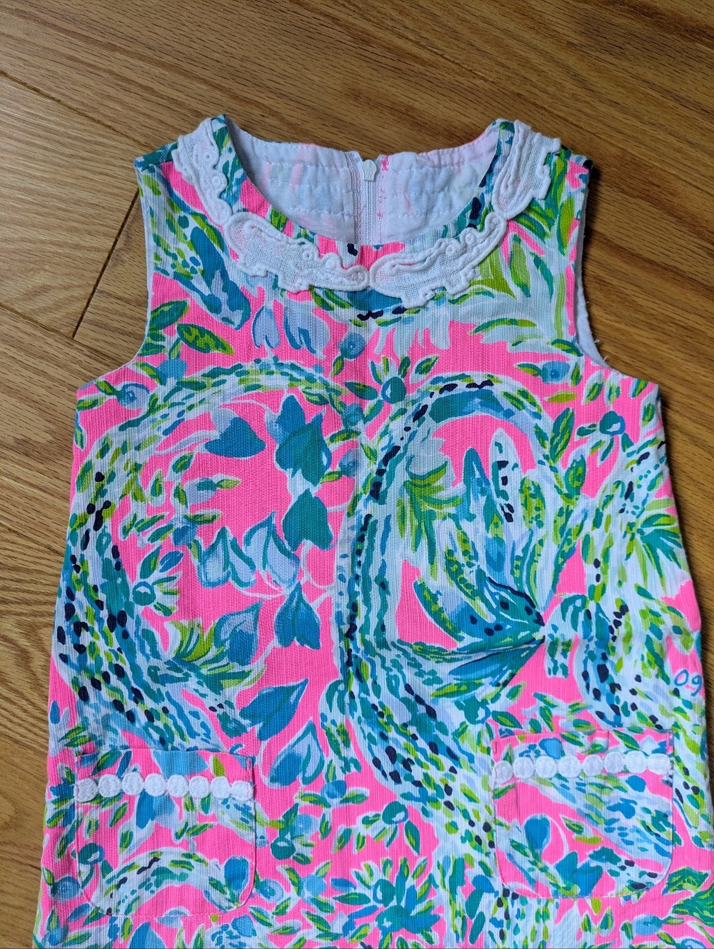 Lilly Pulitzer 3T Tropical Print Dress